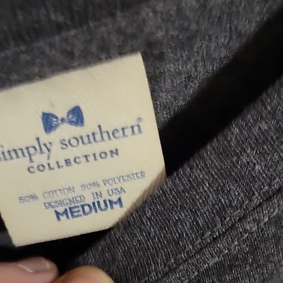 Simply Southern Long Sleeve Shirt Sunflowers - Picture 3 of 4